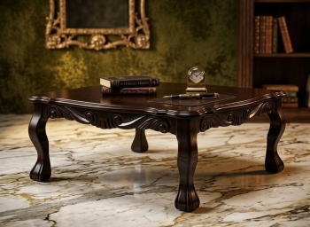 Mesa de caoba para restaurar mira su potencial en las imágenes