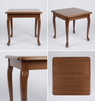 Mesita auxiliar clásica de caoba - ideal para restaurar! proyecto diy