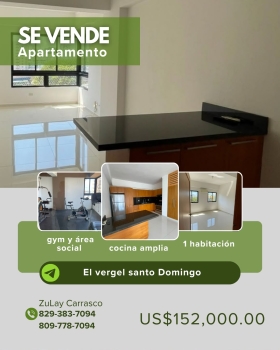 Apartamento en venta  el vergel