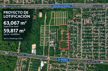 ????️ proyecto de lotificación de 63067 m en riviera del caribe sto. d
