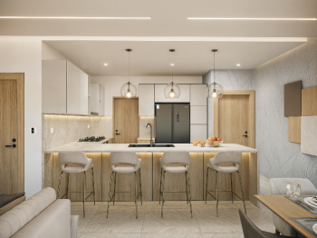Moderno proyecto residencial en evaristo morales