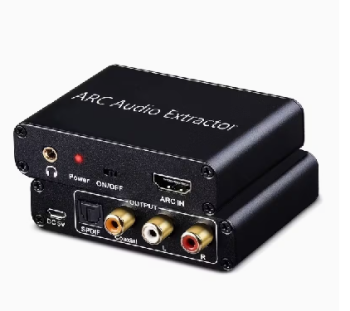 Arc audio extractor hdmi to rca av coaxial and analog