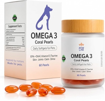 Aceite de pescado omega 3 para perros y gatos