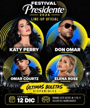 Ticket entrada boleta boleto festival presidente 2026 !