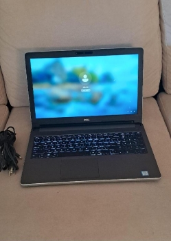 Laptop dell touch inspiron 256gb ssd 12gb i5 2.4