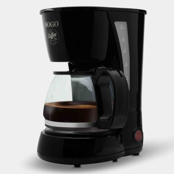 Cafetera de goteo teczon 0.65l – 4 a 6 tazas