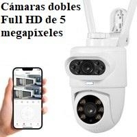 Eres exigente con tu seguridad? mira estas cámaras dobles hd de 5 mega