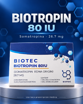 Hgh biotec 80ui hormona del crecimiento