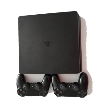 Playstation 4 slim 1tb  2 controles