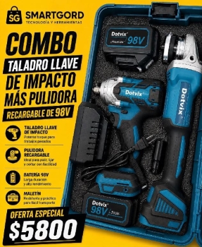 Combo taladro llave de imapcto