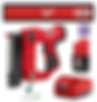 milwaukee m12 clavadora inalámbrica calibre 23 con batería