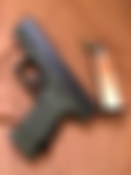 Pistola de fogueo no letal