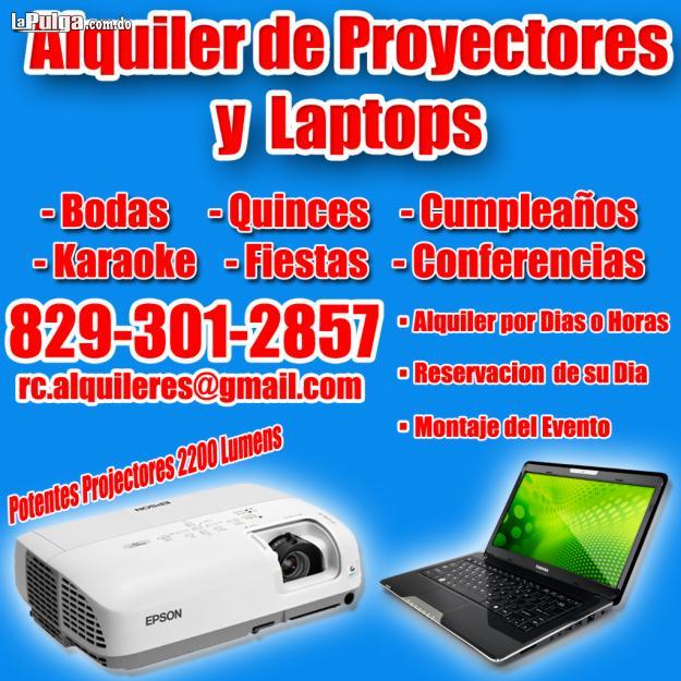 Alquiler De Proyector Data Show Pantallas Laptos Sonido Foto 5150195-1.jpg