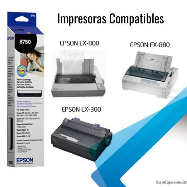 Cinta Original Epson 8750 para LX300 LX850 LX870 Foto 5489917-4.jpg