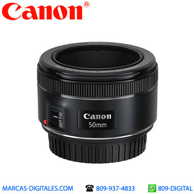 Lente Canon EF 50mm F1.8 STM Nuevo Foto 5615666-1.jpg