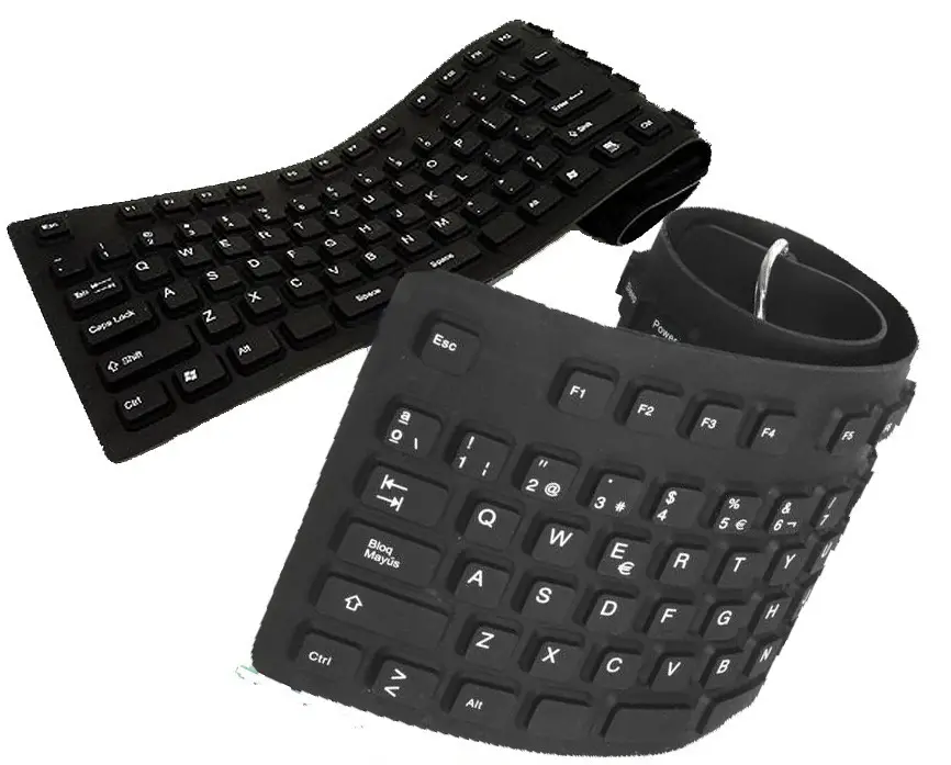 Oferta Teclado Flexible de Silicona Negro USB Foto 6176543-1.jpg