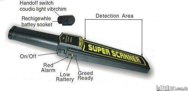 Scaner Detector De Armas Fuego Metal Scaner Profesional Foto 6352859-2.jpg