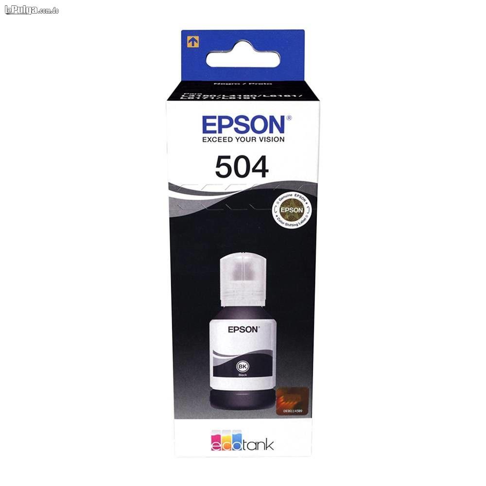 Original Botella de Tinta Epson T504 para Impresora L4150  L4160 L6161 Foto 6452287-1.jpg