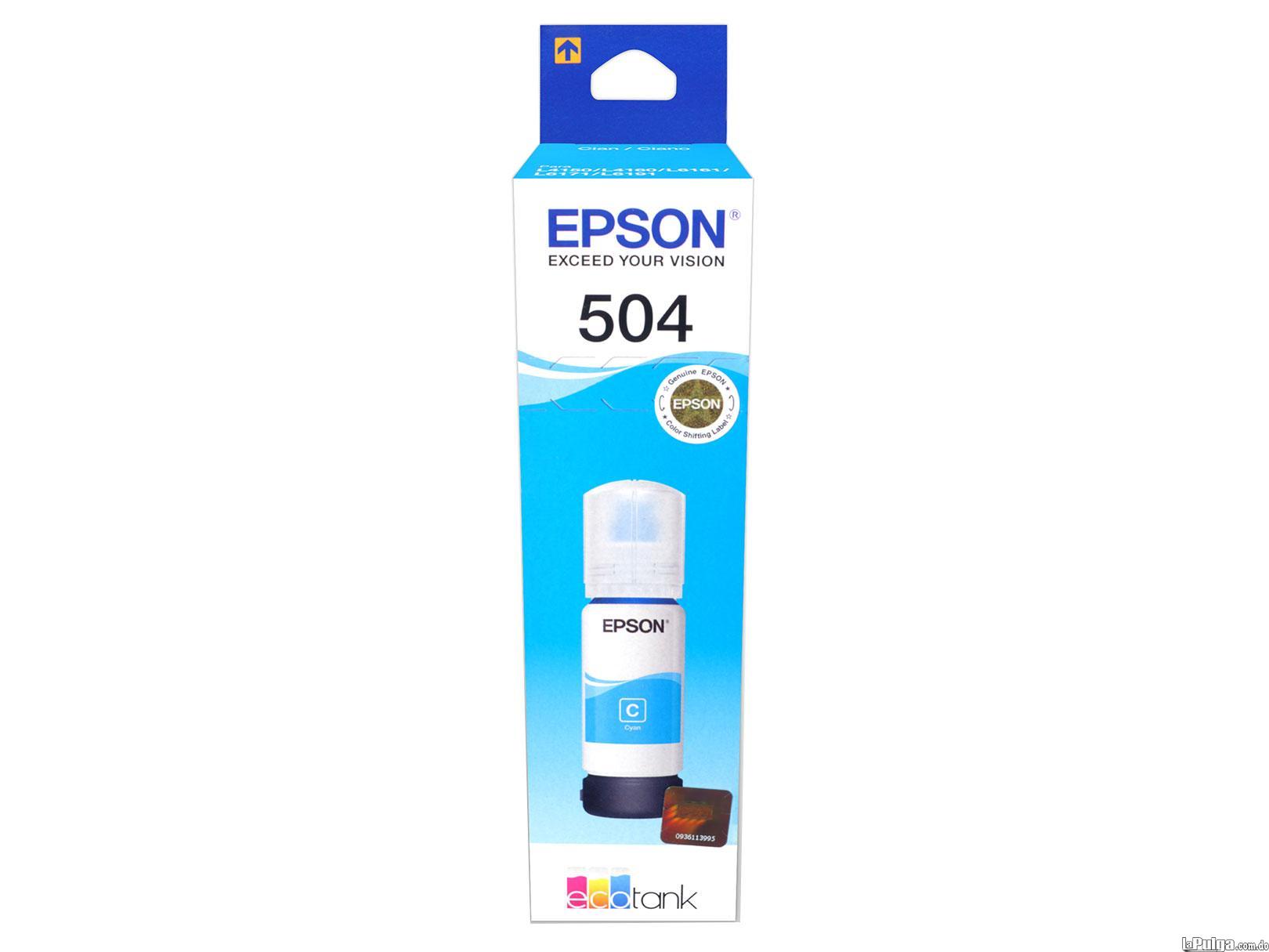 Original Botella de Tinta Epson T504 para Impresora L4150  L4160 L6161 Foto 6452287-3.jpg