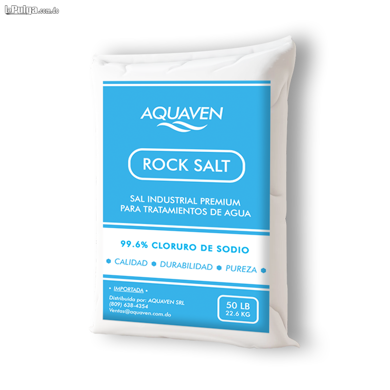 ROCK SALT AQUAVEN SAL PARA ABLANDADORES 50 LBS IMPORTADA  Foto 6548394-1.jpg