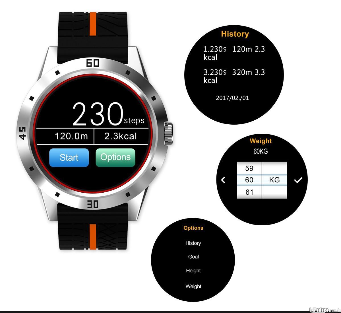 Reloj Inteligente Monitor Ritmo Cardíaco / Iphone / Android Foto 6565419-5.jpg