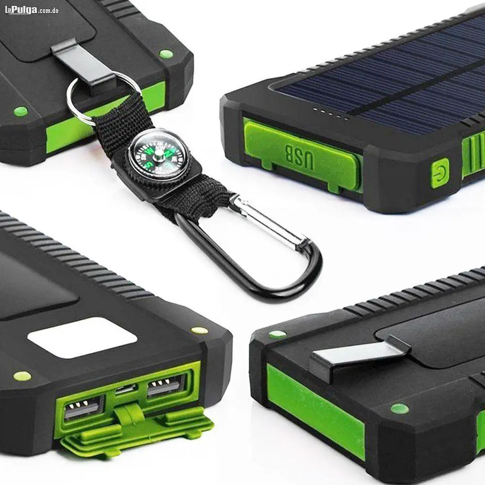 Cargador Portatil Solar / Power Bank / Resistente Al Agua Foto 6565559-6.jpg