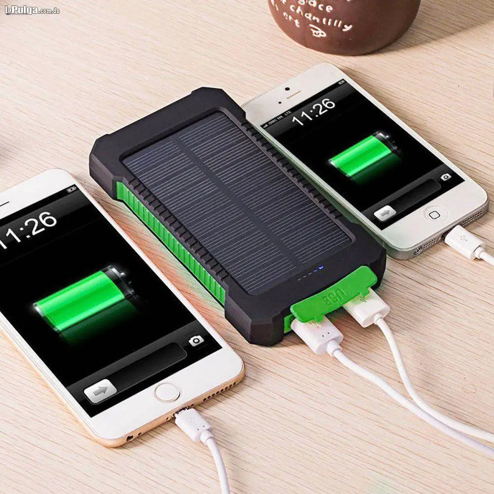 Cargador Portatil Solar / Power Bank / Resistente Al Agua Foto 6565559-7.jpg