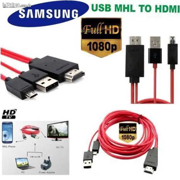 Cable MHL a HDMI para TV alta compatibilidad Guatemala