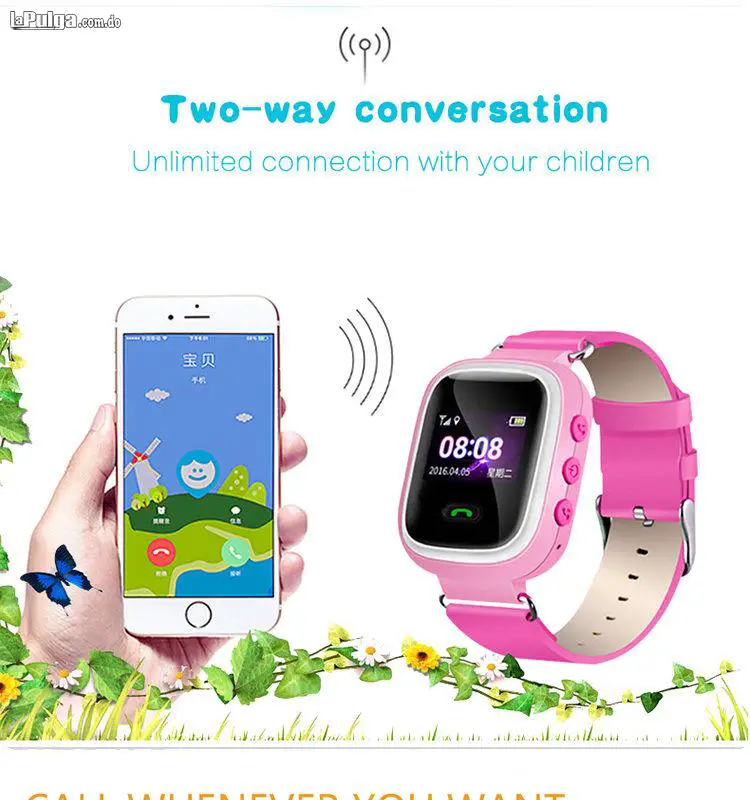 Reloj Celular Rastreador / Localizador Gps Para Niños Foto 6565657-5.jpg