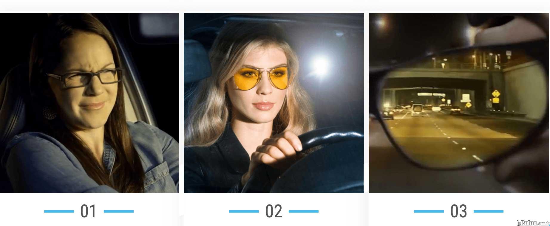 Lentes Gafas Polarizados Para Manejar De Noche Uv Anti reflejo La Pulga Virtual