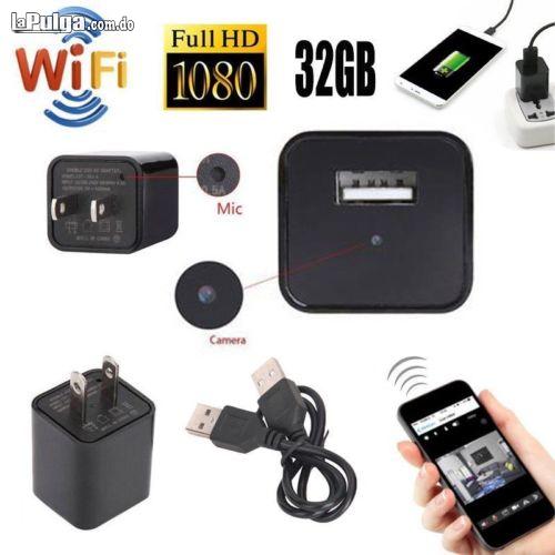 Camara Espia Wifi Oculta Tipo Cargador Usb 1080p Cámara