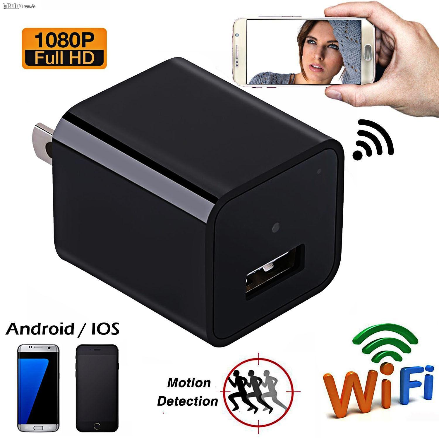 Camara Espia Wifi Oculta Tipo Cargador Usb 1080p Cámara