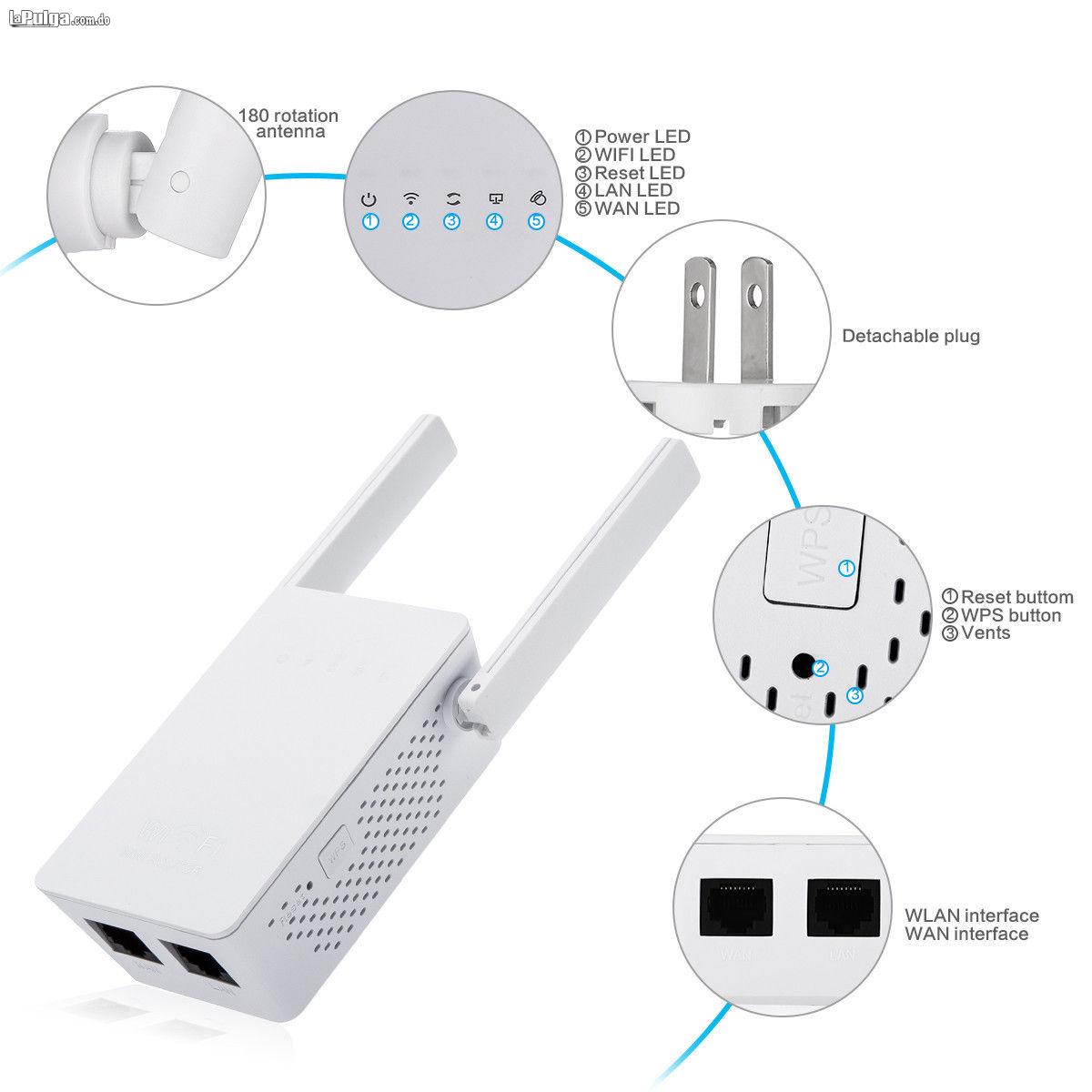 Router Repetidor Wifi Amplificador Doble Antena 300mbs Avanzado Foto 6566315-6.jpg