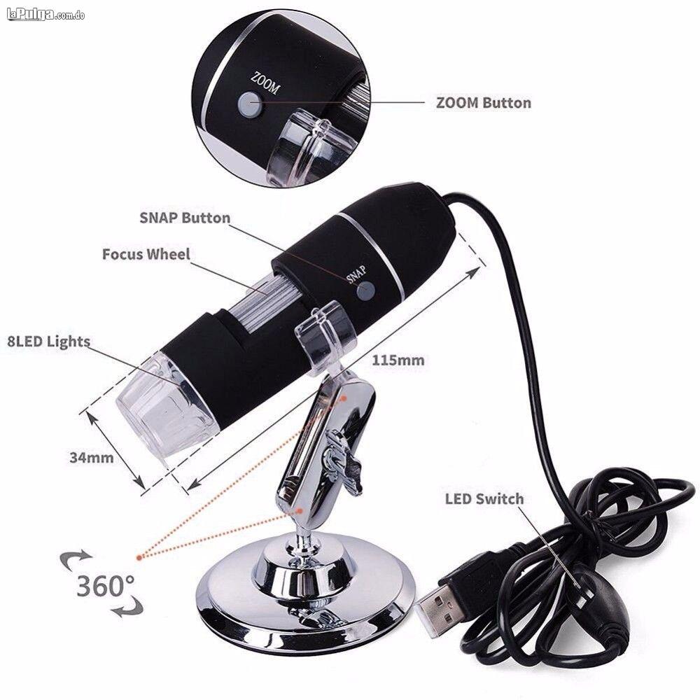 Microscopio Digital Usb X1600 Aumento / Celular Y Pc / Lupa Foto 6566420-4.jpg