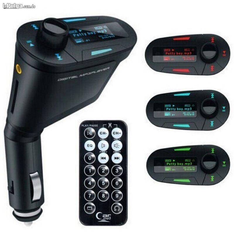 Transmisor Fm Con Bluetooth Para Radio De Carro Cargador Foto 6566706-2.jpg