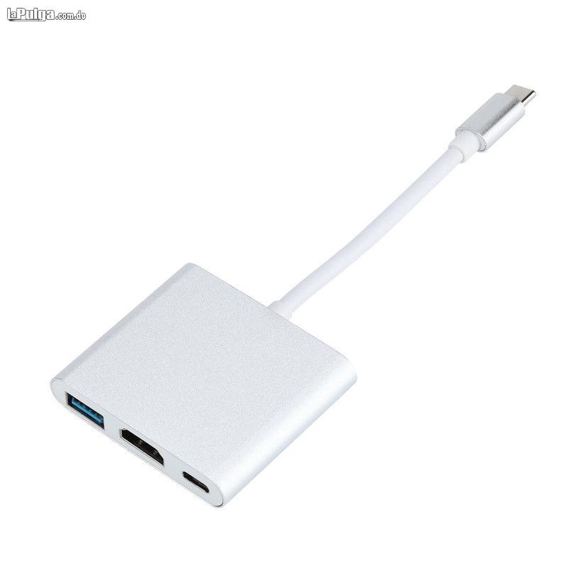 Adaptador Tipo C Usb 3.1 A Hdmi 3 En 1 Foto 6566708-1.jpg