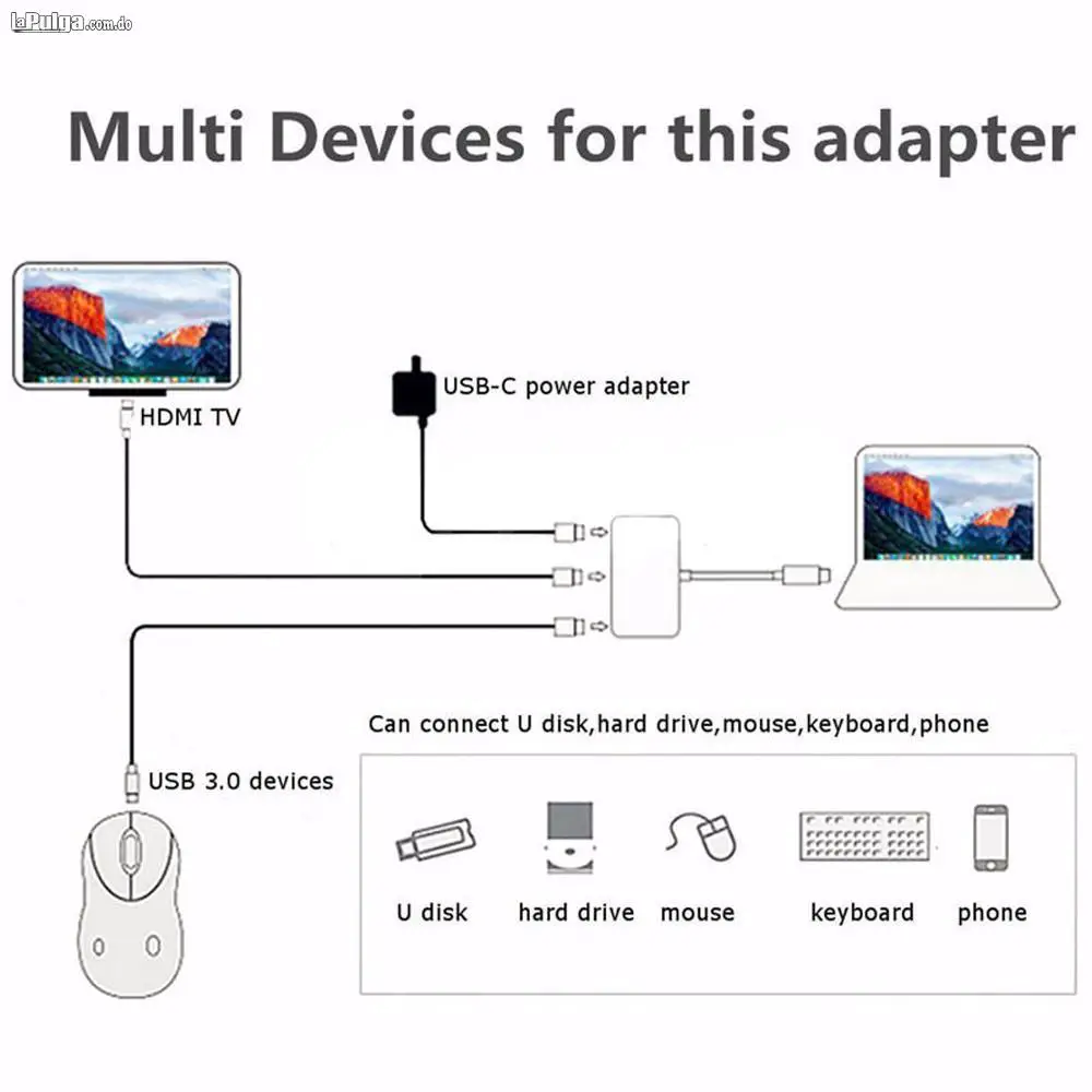 Adaptador Tipo C Usb 3.1 A Hdmi 3 En 1 Foto 6566708-6.jpg