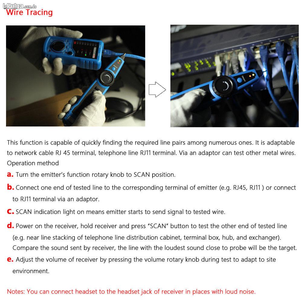 Probador Tester Cable De Línea De Redes Rj45 / Rj11 / Lan / Foto 6566743-5.jpg