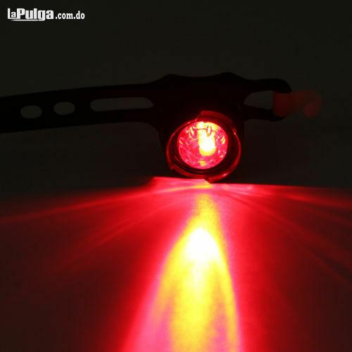 Luz / Foco Led Para Bicicleta Delantera Y Trasera / Timbre Foto 6567163-4.jpg