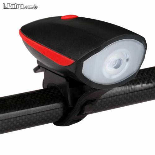 Luz / Foco Led Para Bicicleta Delantera Y Trasera / Timbre Foto 6567163-6.jpg