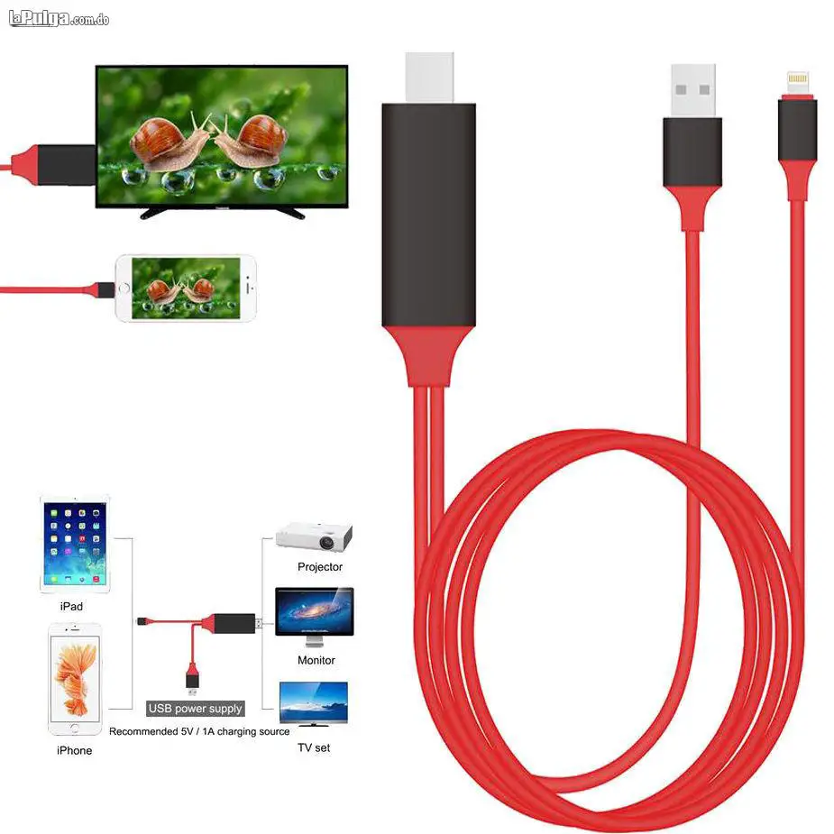 Cable De Video Lightning Mhl Hdmi Para Iphone Ipad Adaptador Foto 6567317-1.jpg