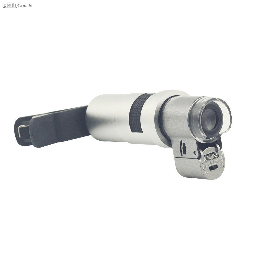 Mini Microscopio 200x Con Luz Led Para Celular / Aumento 200 Foto 6567836-5.jpg