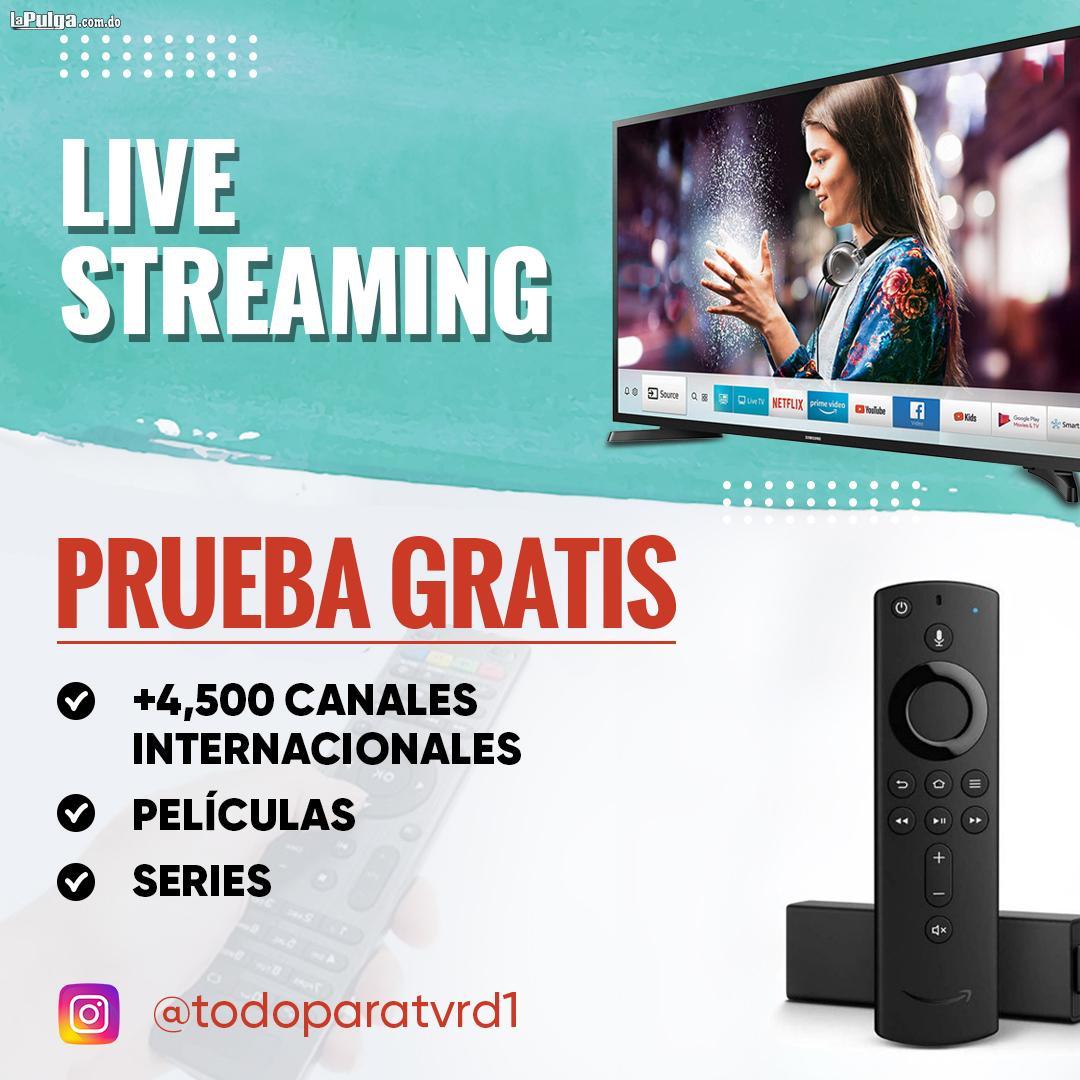 IPTV Televisión en vivo todos los canales premium PRUEBA GR La Pulga