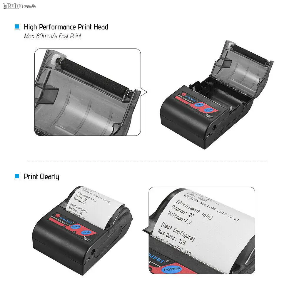 Impresora Térmica de Recibos / Facturas / Etiquetas / 58 mm ESC / POS Foto 6642774-2.jpg