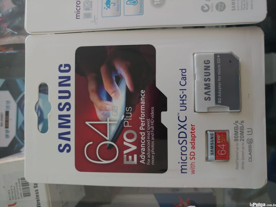 Memoria Microsd 64gb Samsung Evo Plus Original Clase 10 Foto 6643277-4.jpg
