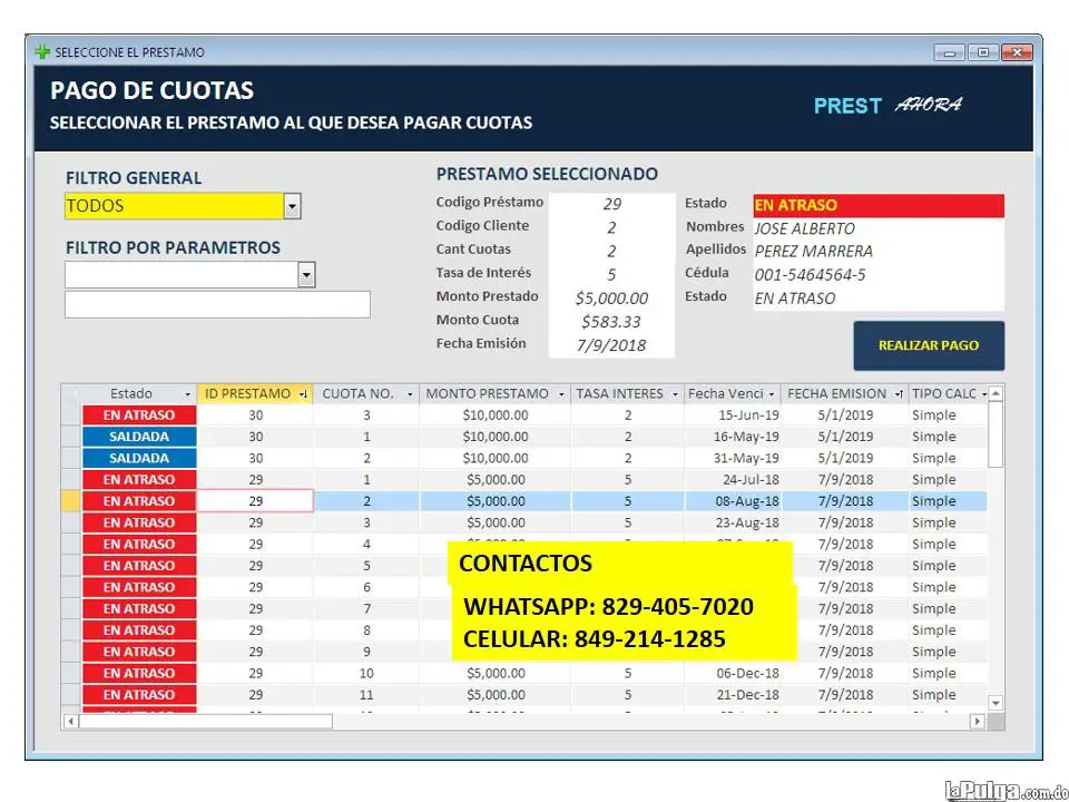 PROGRAMA PARA PRESTAMISTAS USAN TARJETAS DE CODIGO TOKEN Foto 6643548-4.jpg