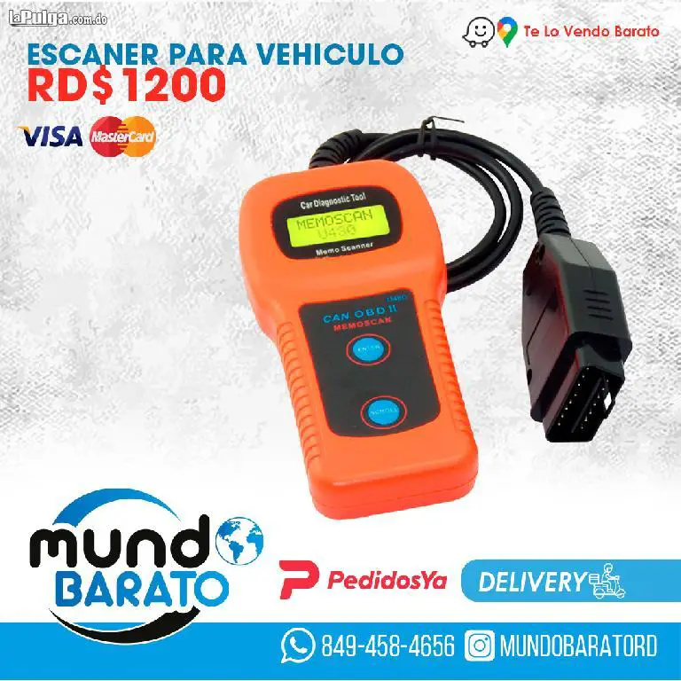 Escaner Scanner Para Vehiculo Carro. Escaner Automotriz.