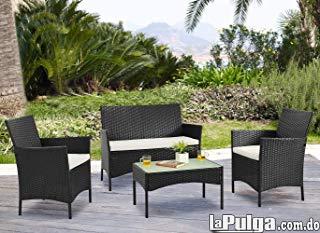 Muebles De Jardin Exteriores Negro Ratan Foto 6667042-2.jpg