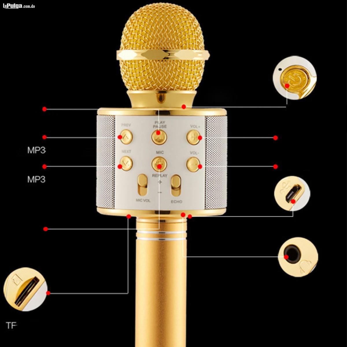 Microfono Inhalambrico Bluetooth Karaoke Foto 6668188-3.jpg