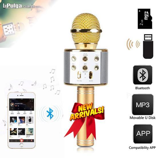 Microfono Inhalambrico Bluetooth Karaoke Foto 6668188-7.jpg